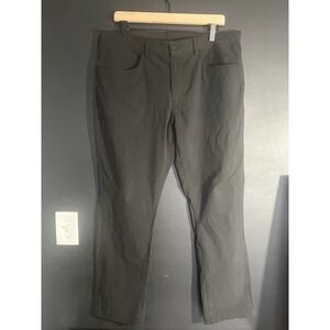 Callaway Golf Pants Black 38x30 Flat Front Stretch Performance